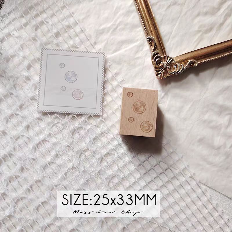 Wooden stamps