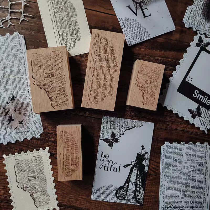 Wooden stamps
