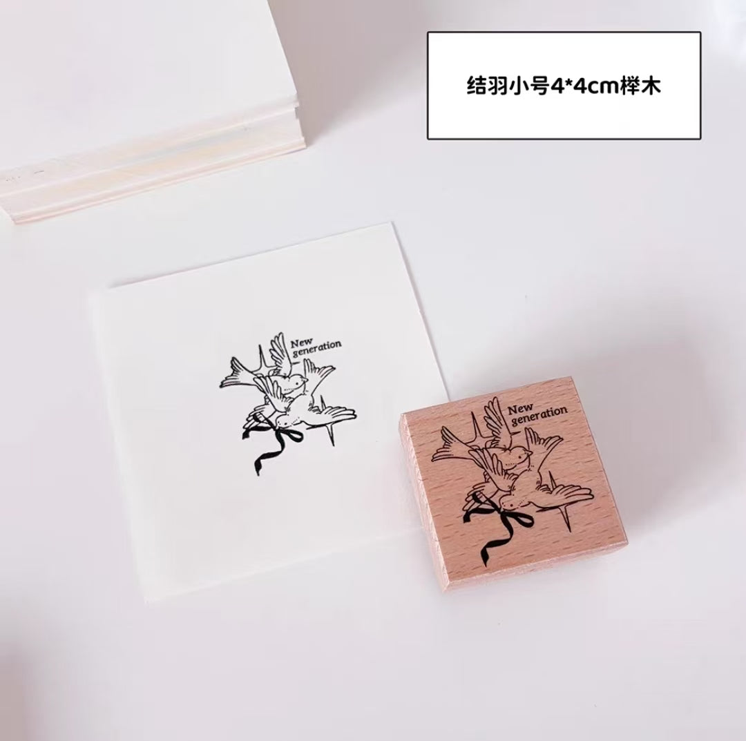 Wooden stamp