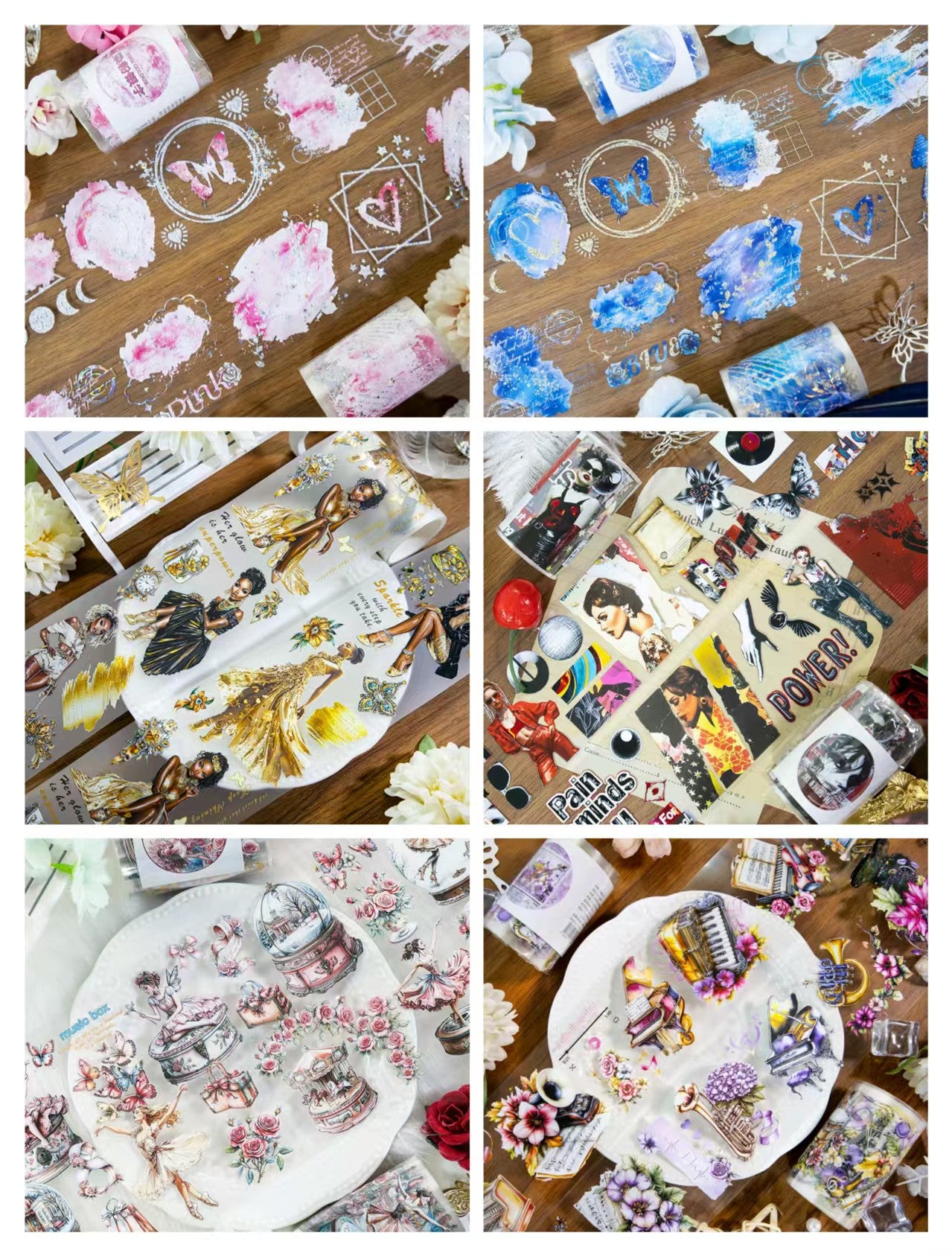 Journal PET tape (2m/roll)