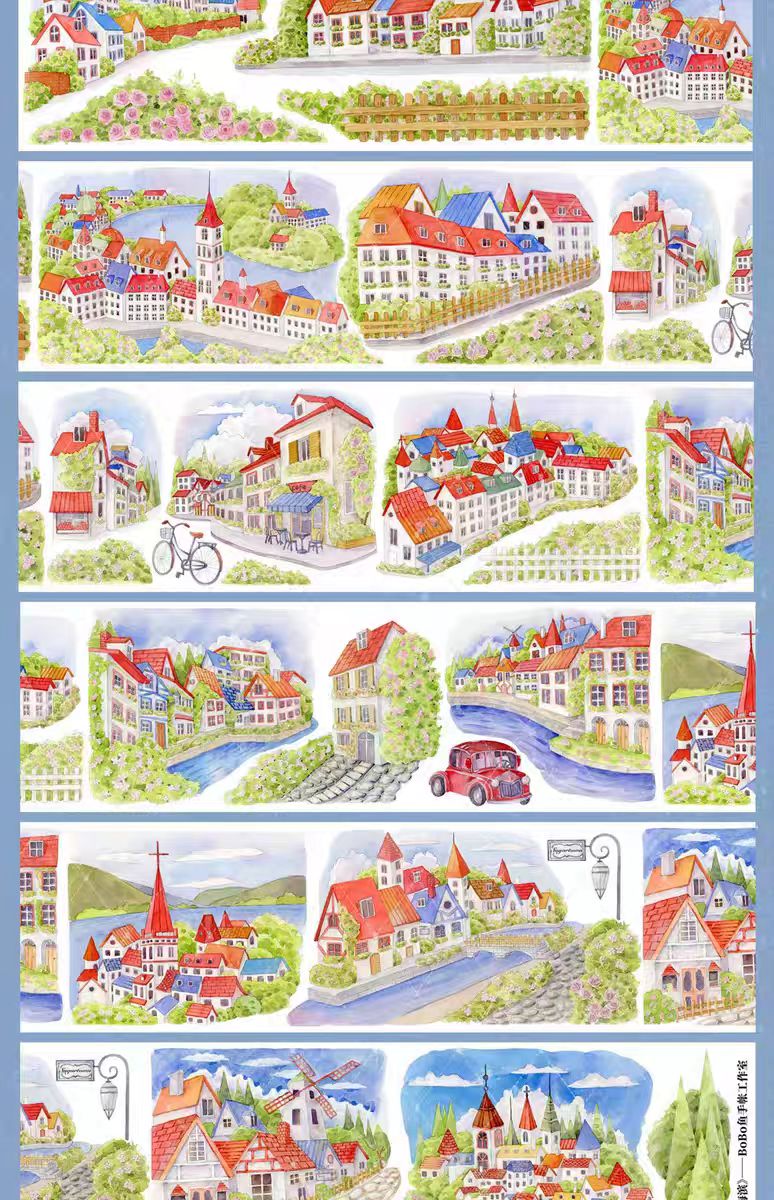 Journal landscape tape (5m/roll)