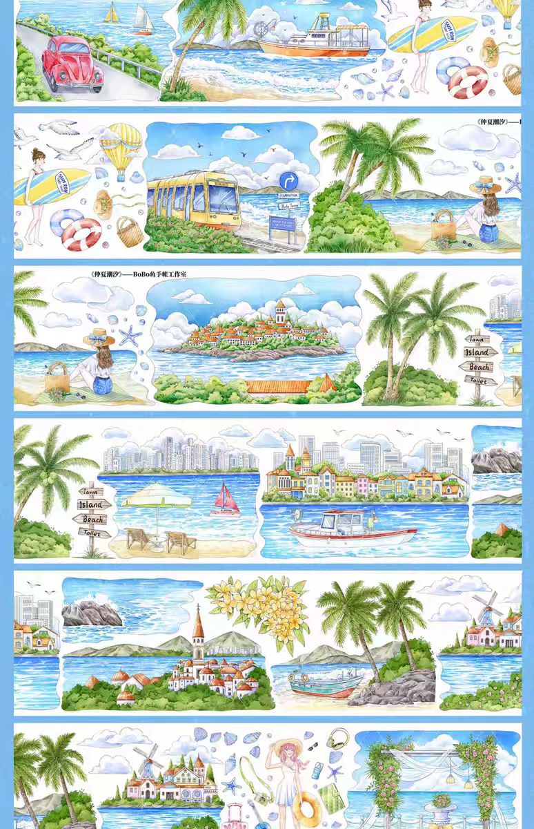 Journal landscape tape (5m/roll)