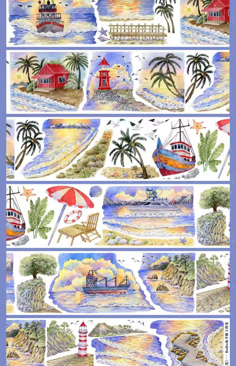 Journal landscape tape (5m/roll)