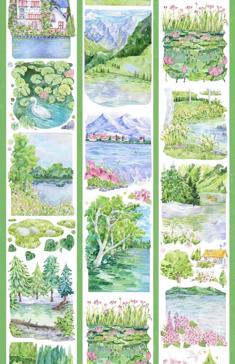 Journal landscape tape (5m/roll)