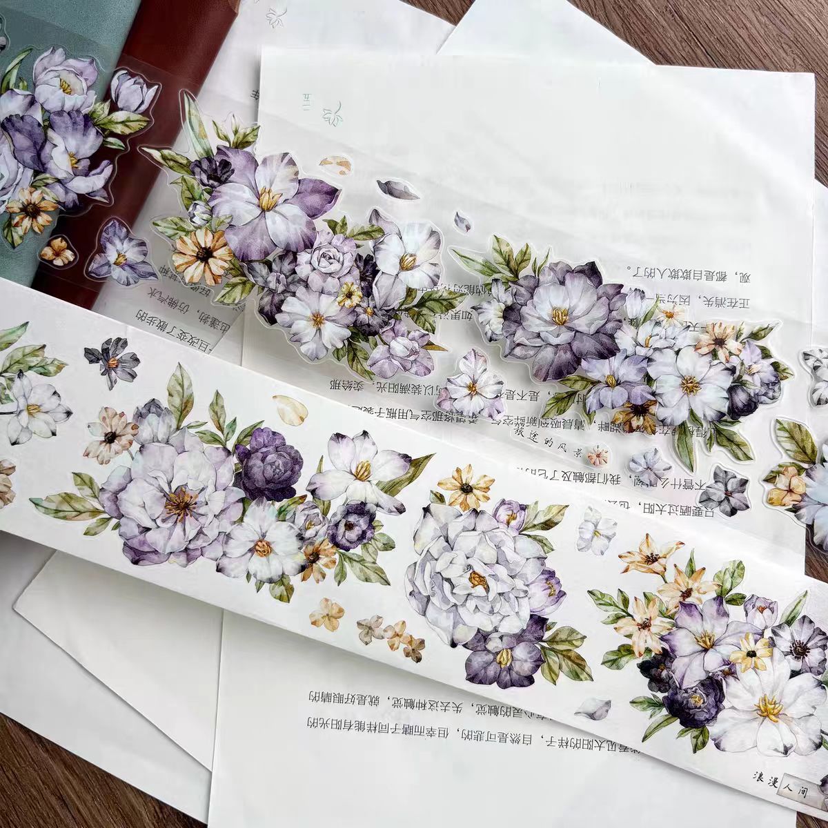 Journal tape (Flower) 5m/roll