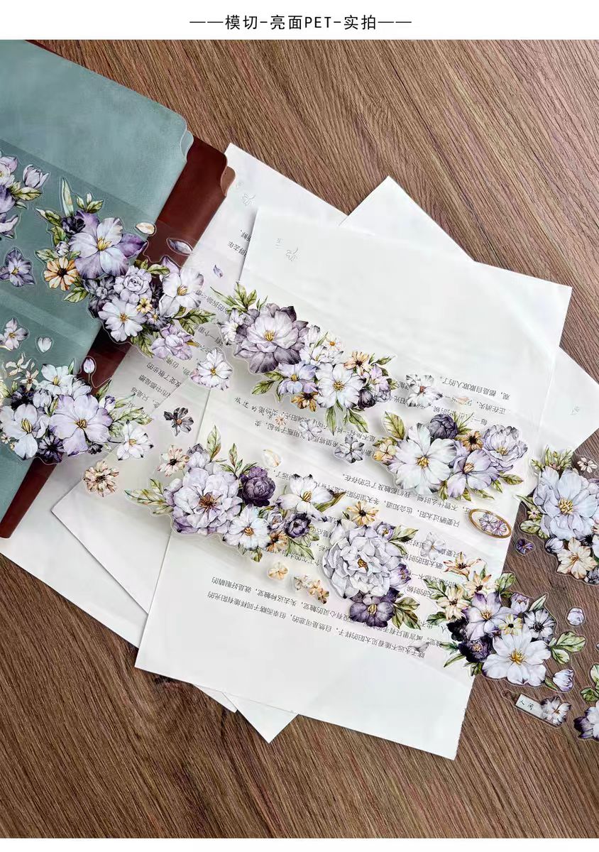 Journal tape (Flower) 5m/roll