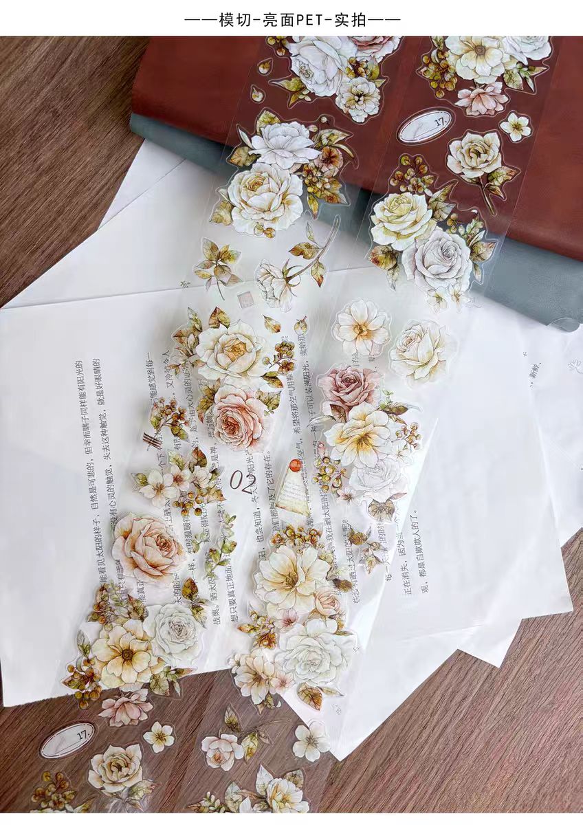 Journal tape (Flower) 5m/roll