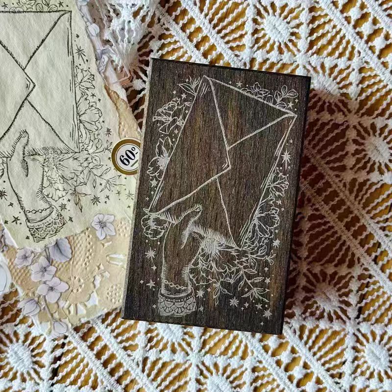 Wooden stamps (5*8cm)