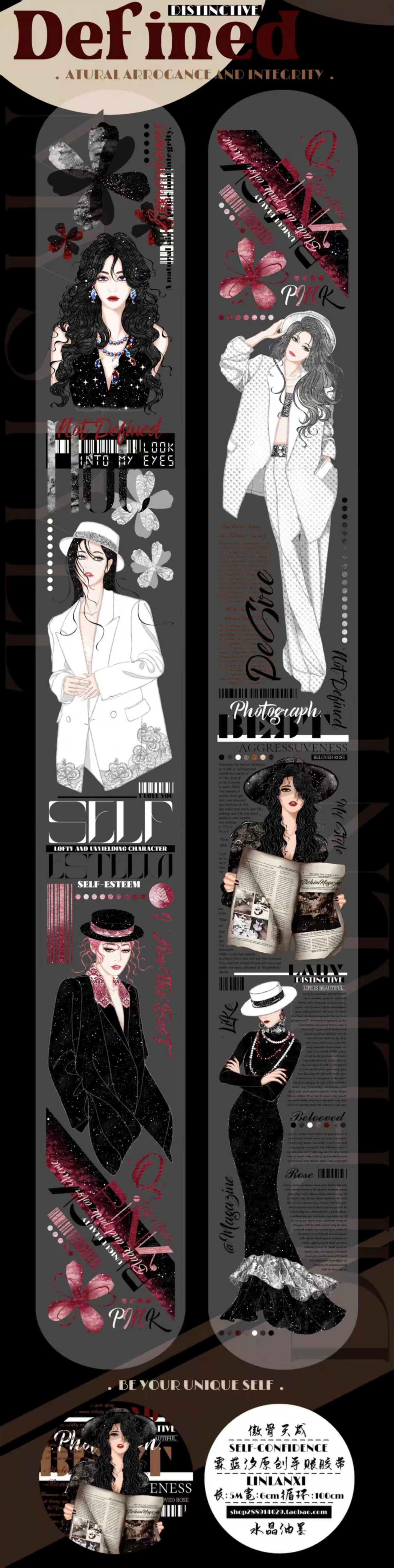 Journal PET tape (6cm*5m/roll)