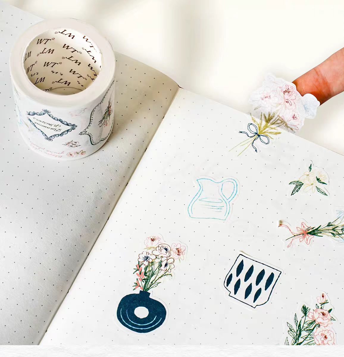 Journal pre-cut tape (5cm*5m*3rolls)