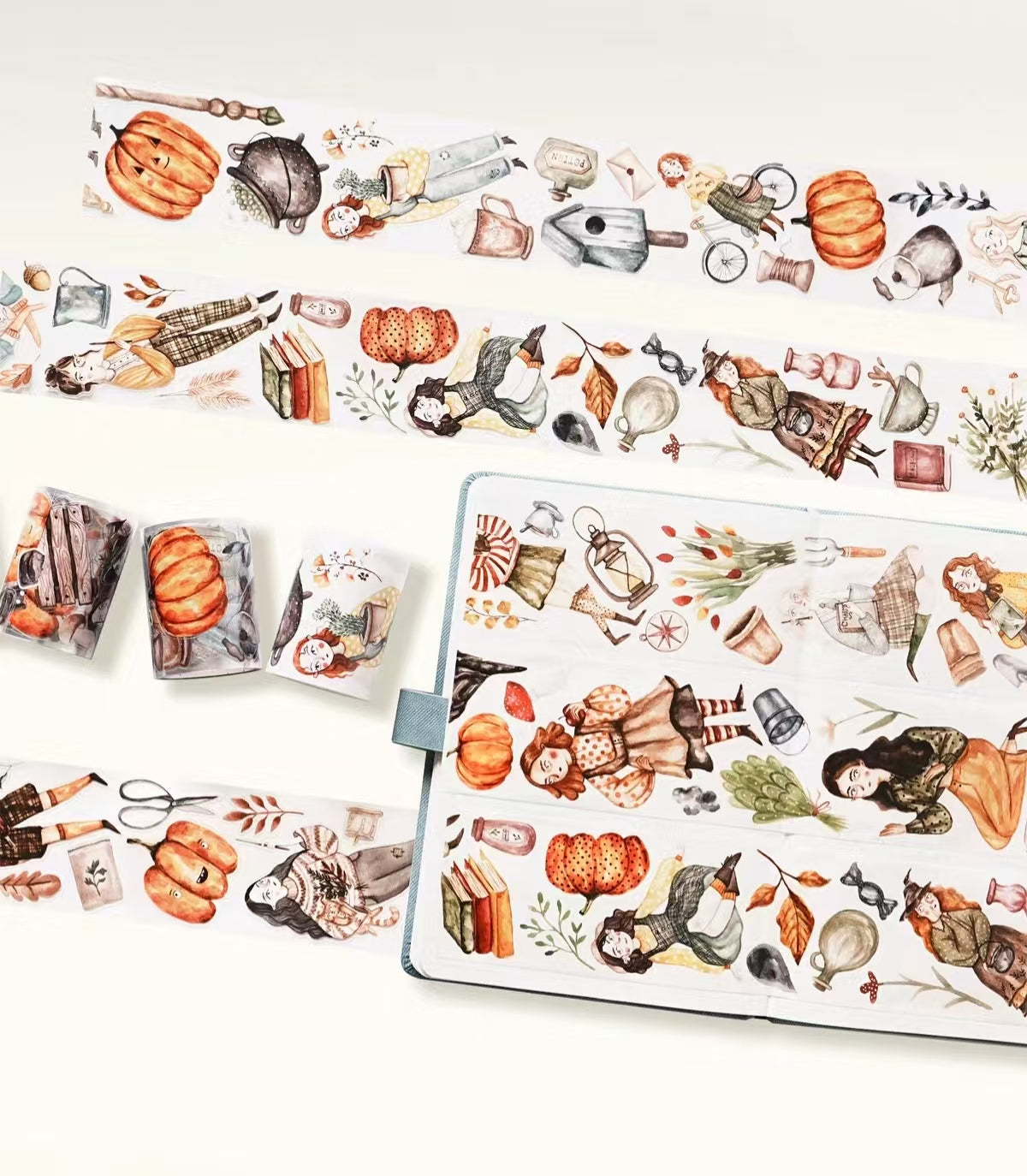 Journal pre-cut tape (Halloween) 6cm*5m/roll