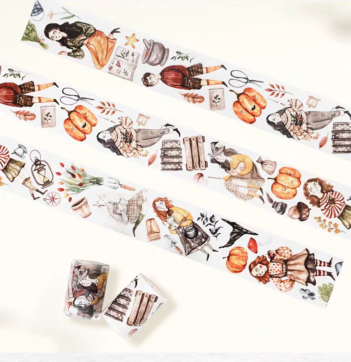 Journal pre-cut tape (Halloween) 6cm*5m/roll