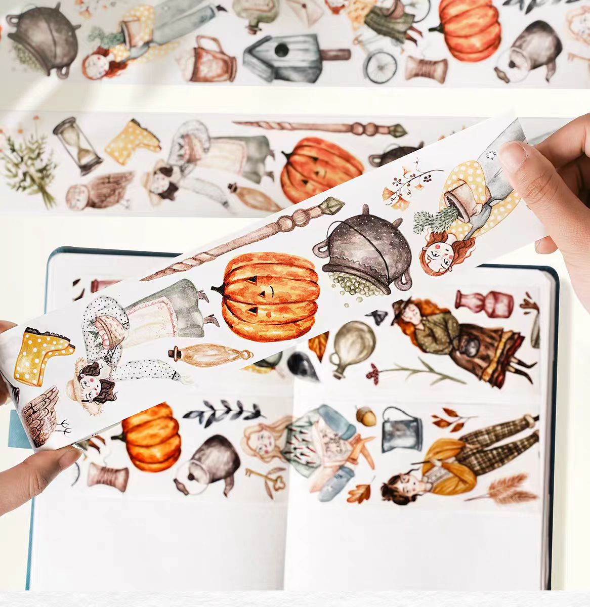 Journal pre-cut tape (Halloween) 6cm*5m/roll