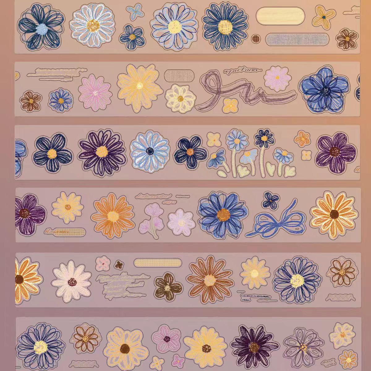 Journal pre-cut tape (3cm*3m/roll)