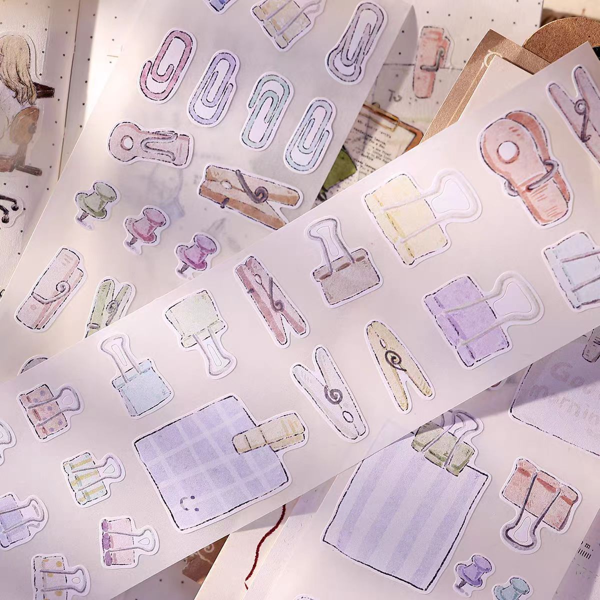 Journal pre-cut tape (5.5cm*6m/roll)