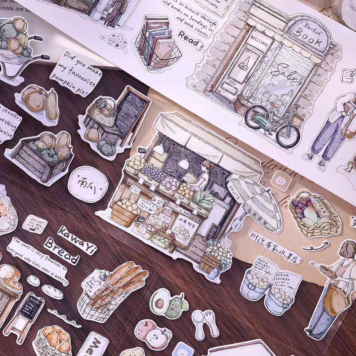 Journal pre-cut tape (7.5cm*6m/roll)