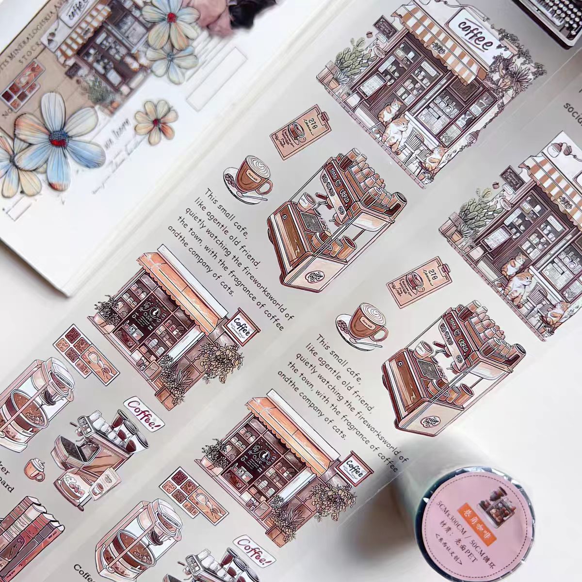 Journal PET tape (3m/roll)