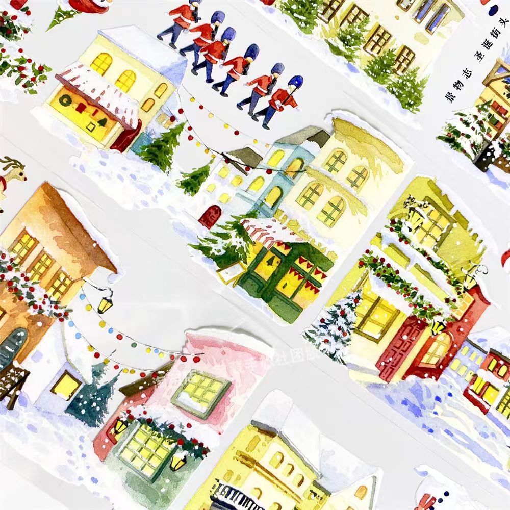 Journal PET tape (Christmas) 7cm*5m/roll