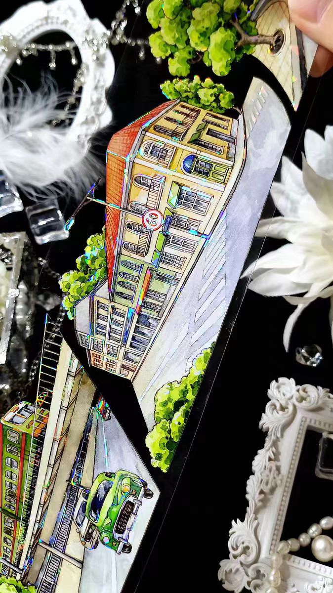 Journal PET tape (7.5cm*5m/roll) Highway streetscape landscaping