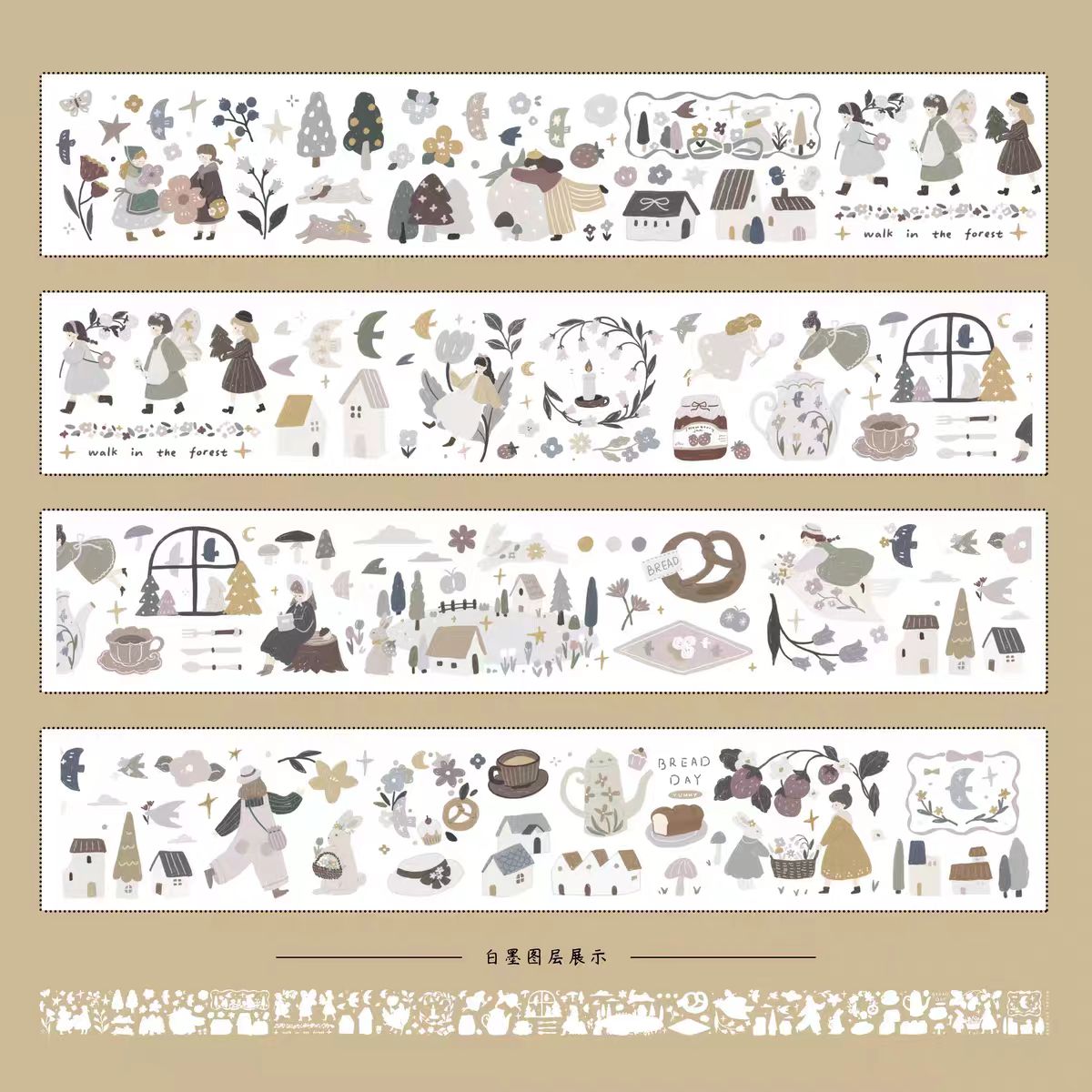 Journal tape (5cm*5m/roll)