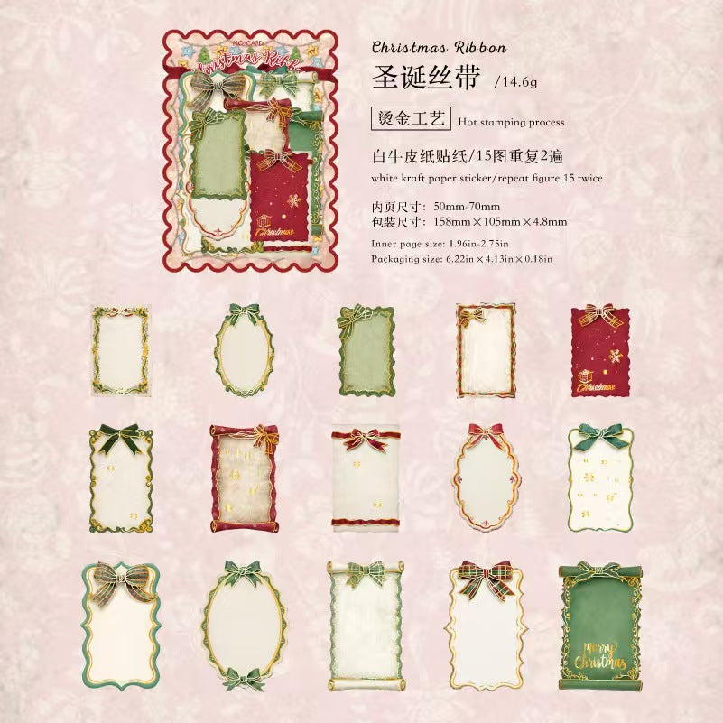 Journal sticker packs (Christmas)