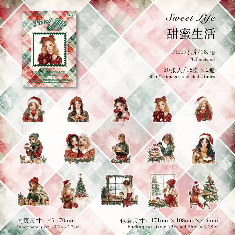 Journal PET sticker packs