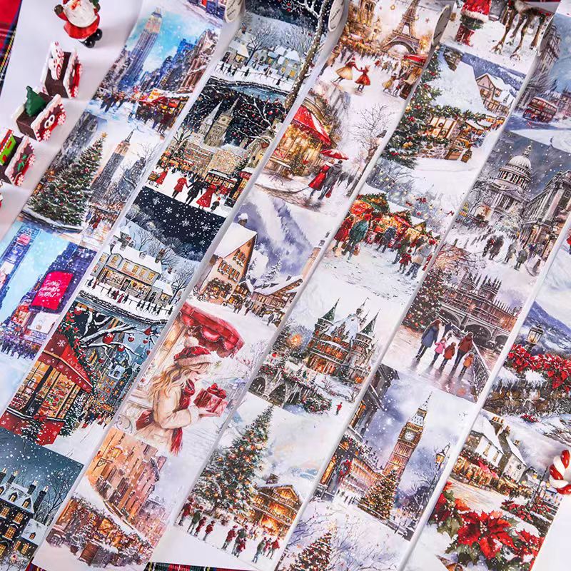 Journal Washi tape (Christmas) 8cm*2m/roll