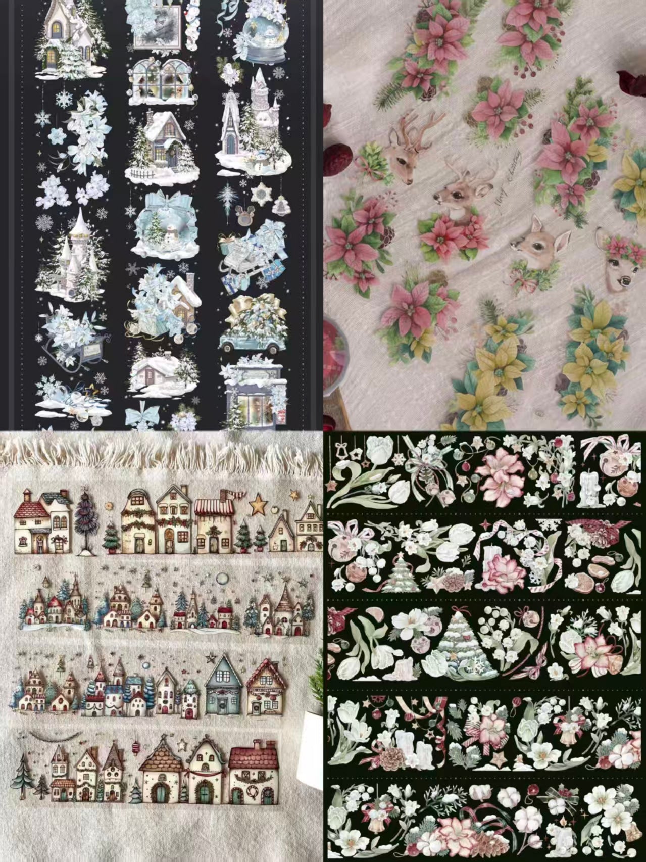 Journal PET tape (Christmas) 10m/roll