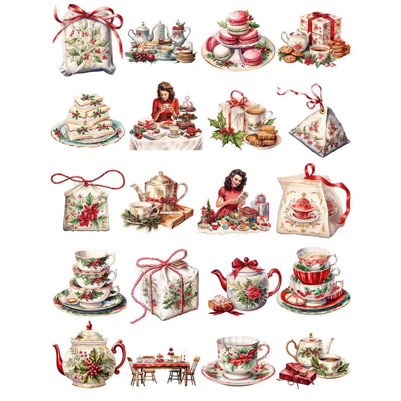 Journal sticker packs (Christmas)