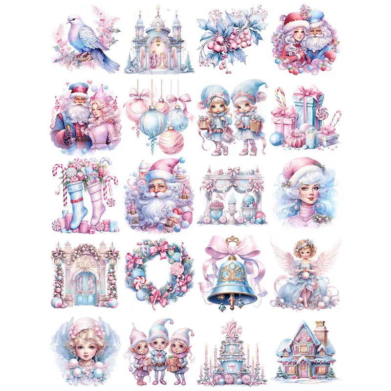 Journal sticker packs (Christmas)