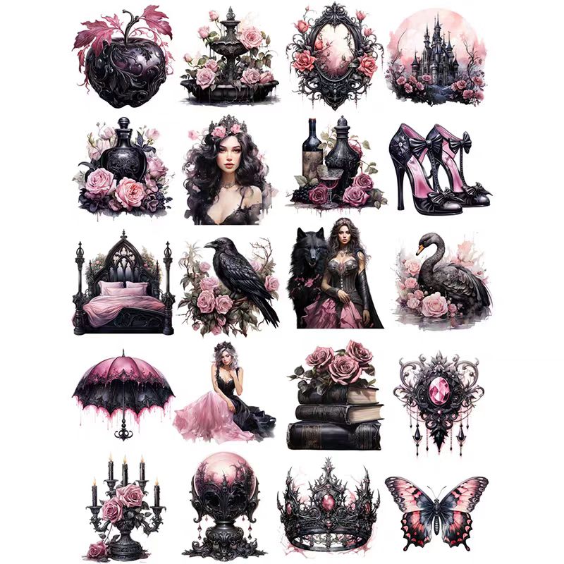 Journal sticker packs (Christmas)