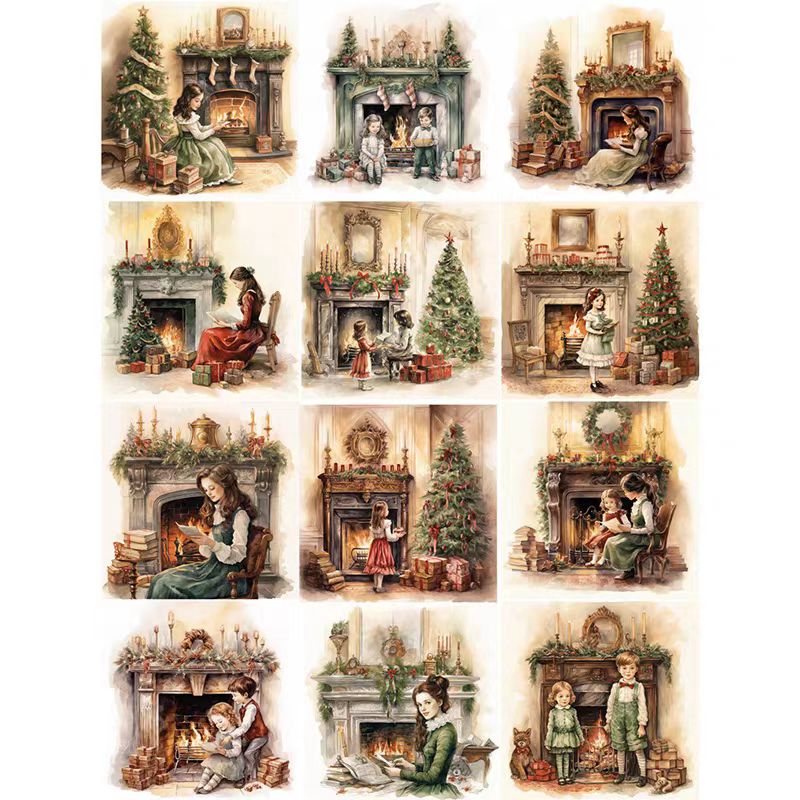 Journal sticker packs (Christmas)