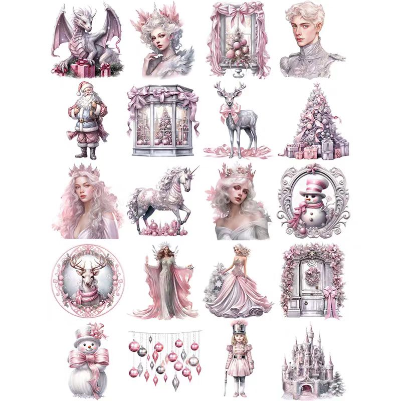 Journal sticker packs (Christmas)