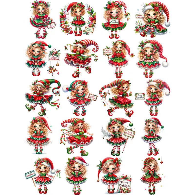 Journal sticker packs (Christmas)