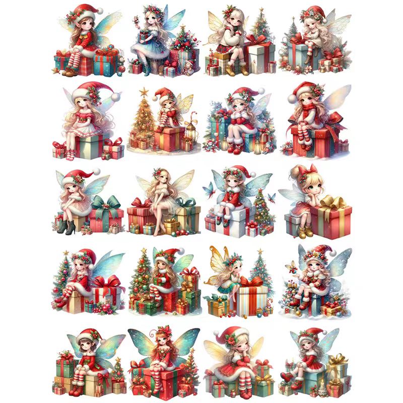 Journal sticker packs (Christmas)