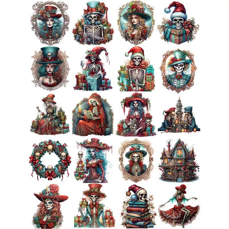 Journal sticker packs (Christmas)