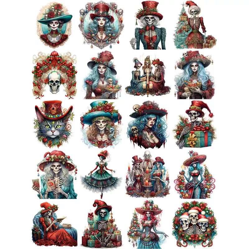 Journal sticker packs (Christmas)