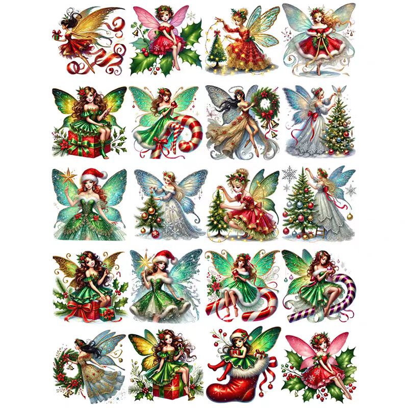Journal sticker packs (Christmas)