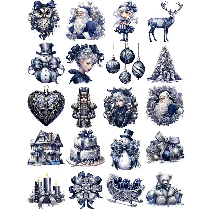 Journal sticker packs (Christmas)