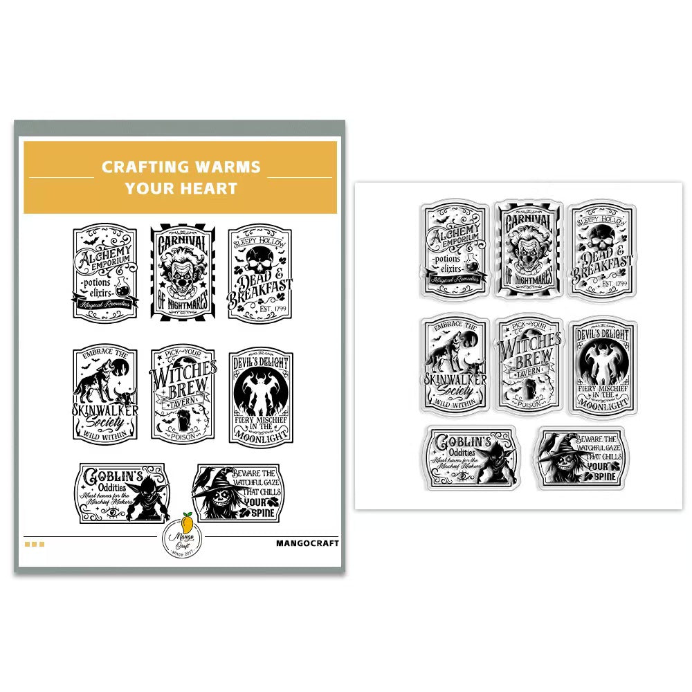 Clear stamp (Halloween)