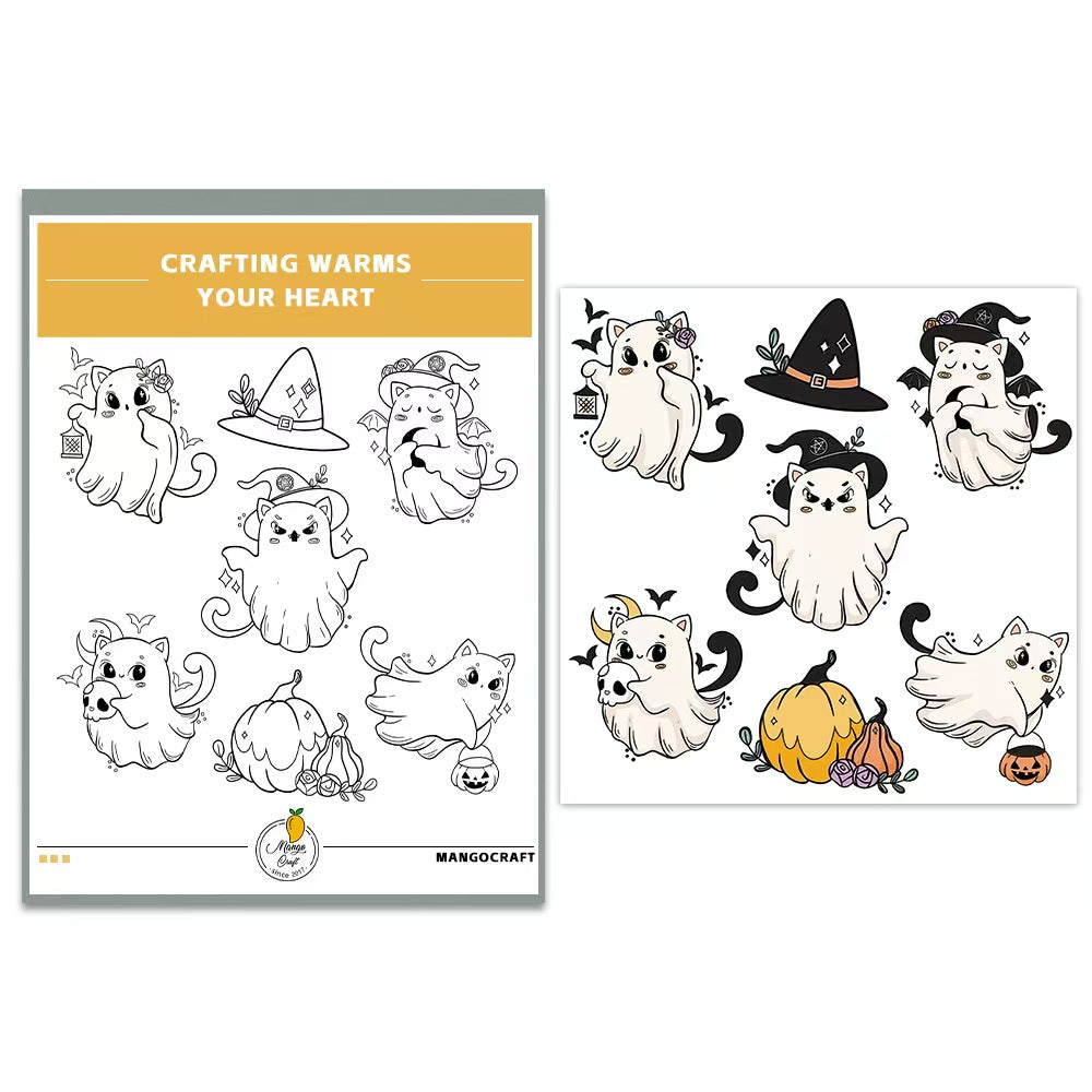 Clear stamp (Halloween)