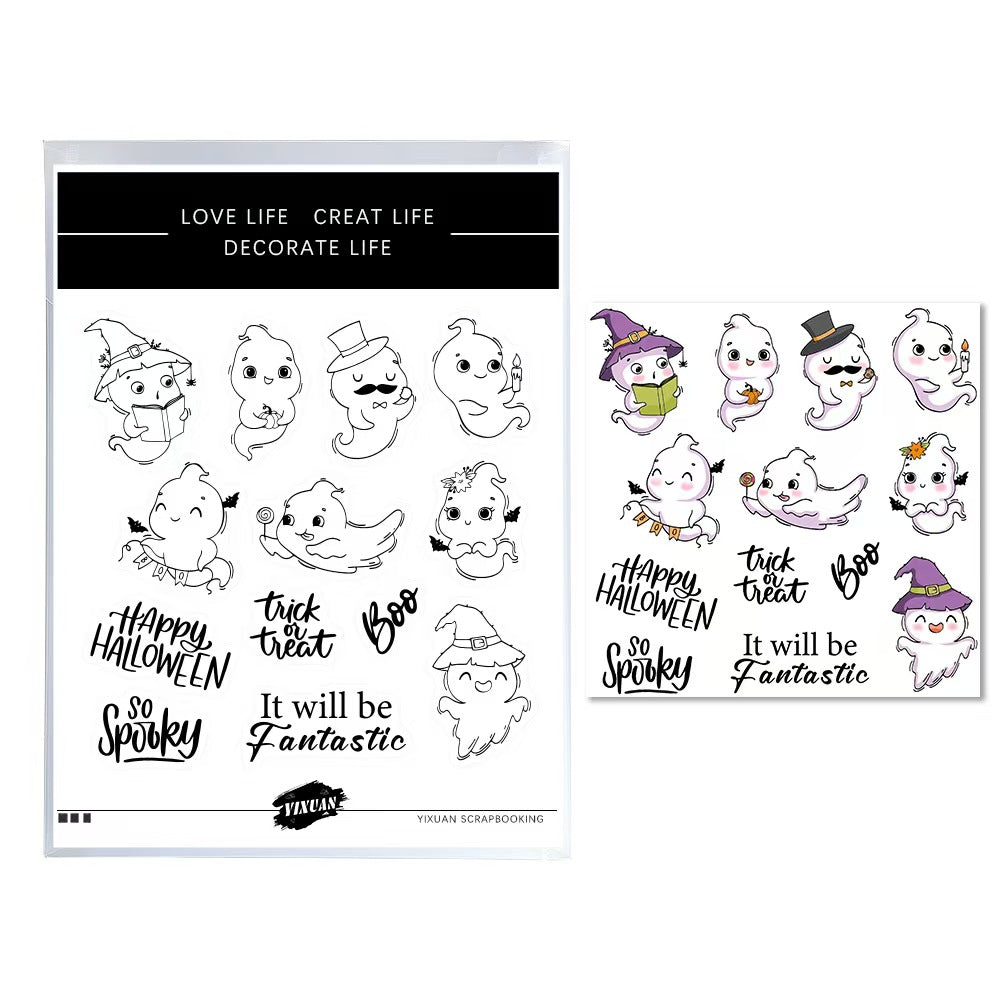 Clear stamp (Halloween)