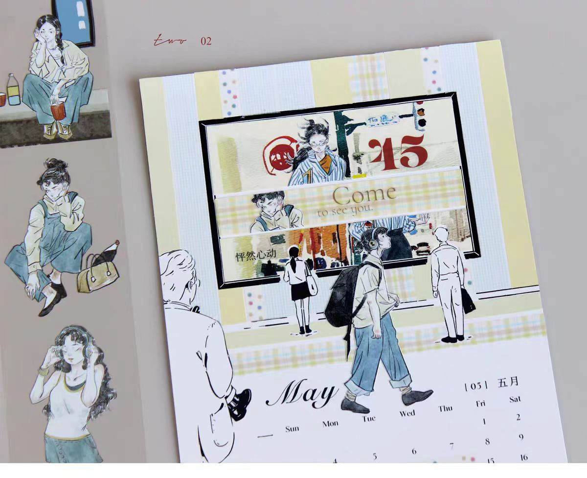 Journal tape (Character) 5cm*5m/roll