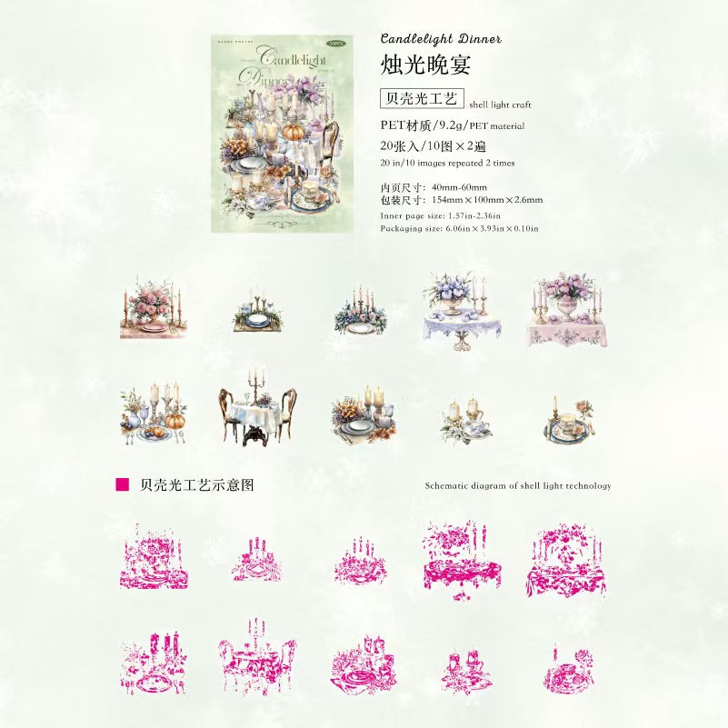 Journal PET sticker packs