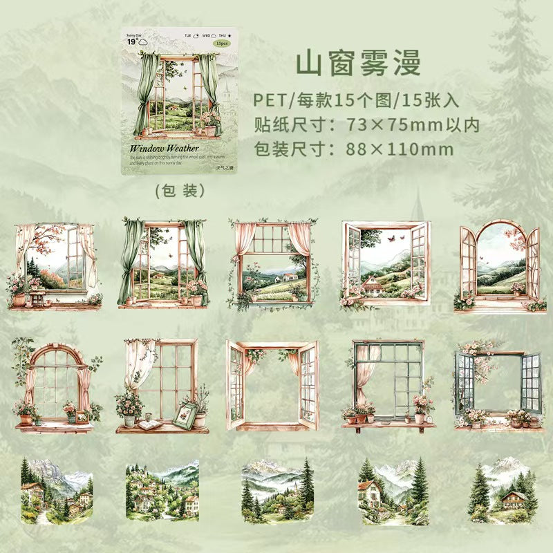 Journal PET sticker packs