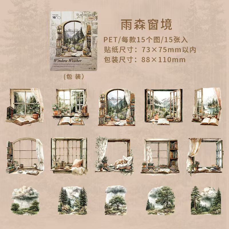 Journal PET sticker packs