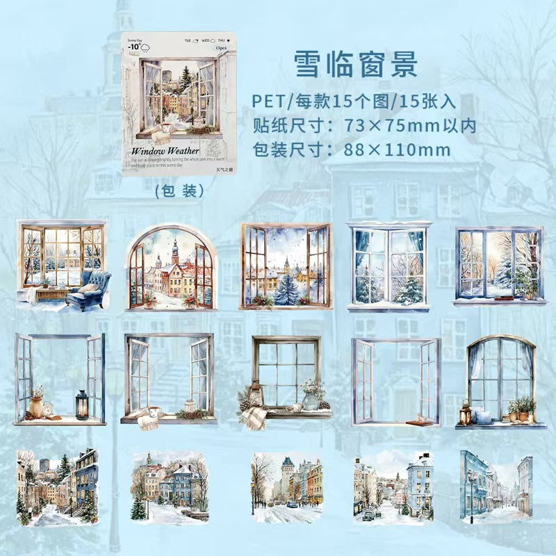 Journal PET sticker packs