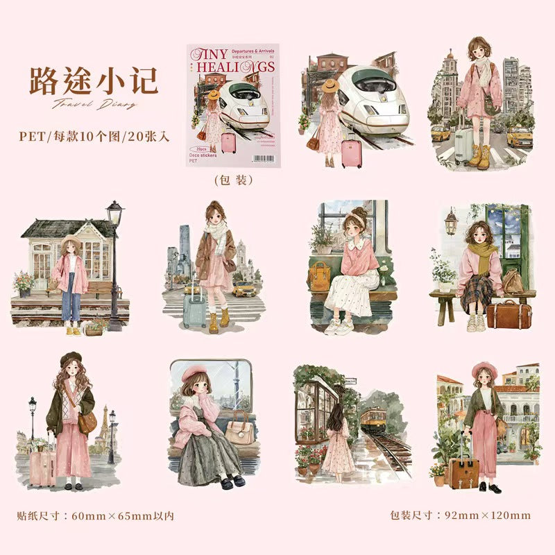 Journal PET sticker packs