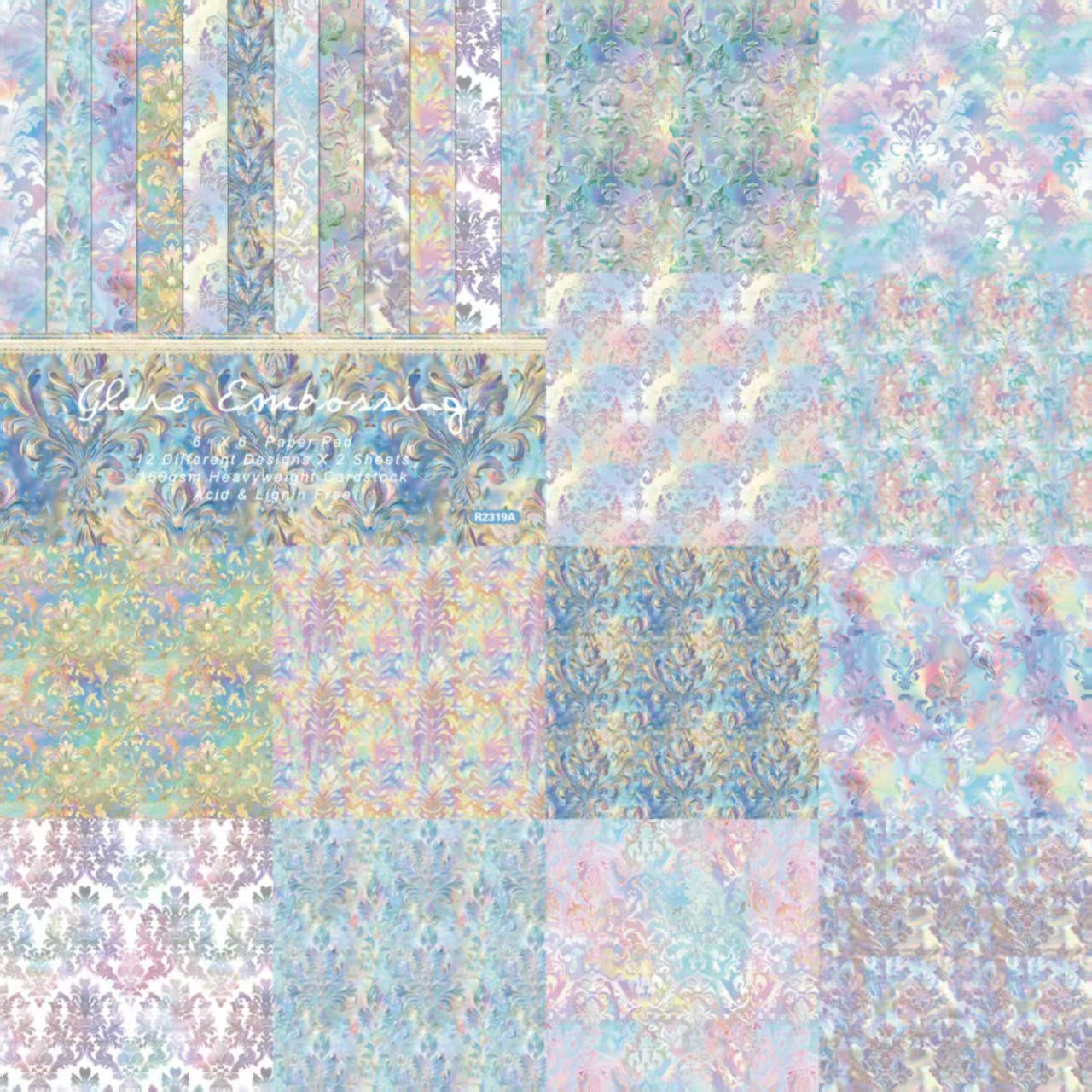 6 inch Journal paper packs (24 sheets/pack)