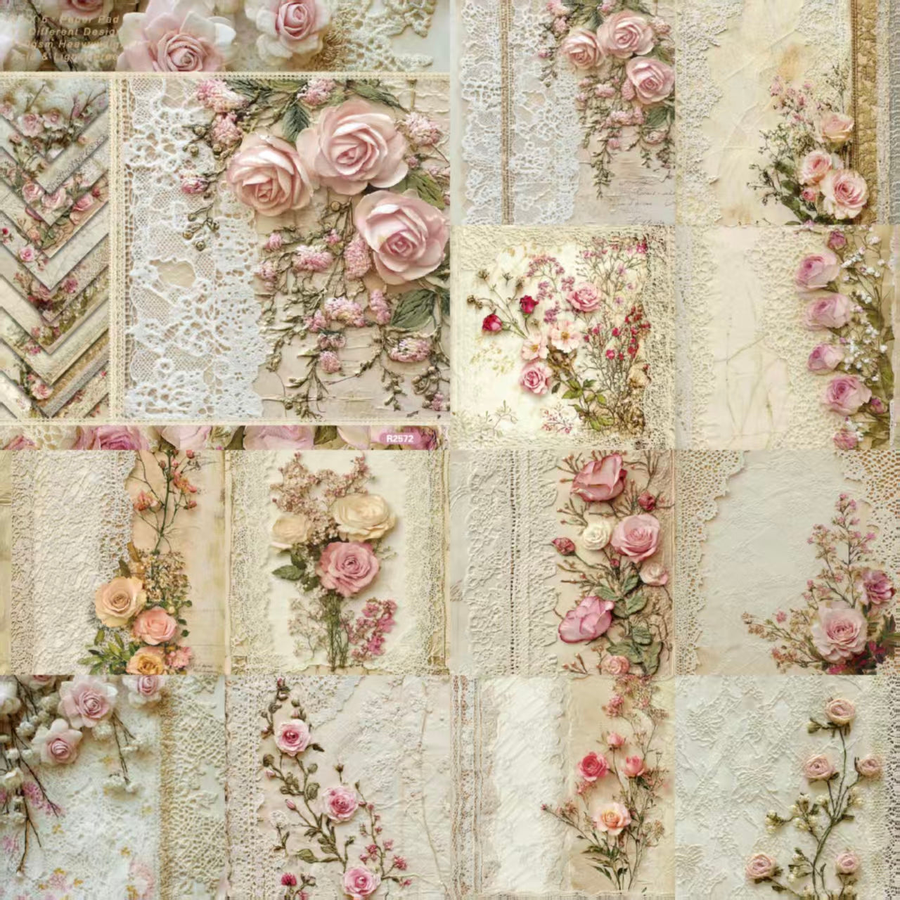 6 inch Journal paper packs (24 sheets/pack)